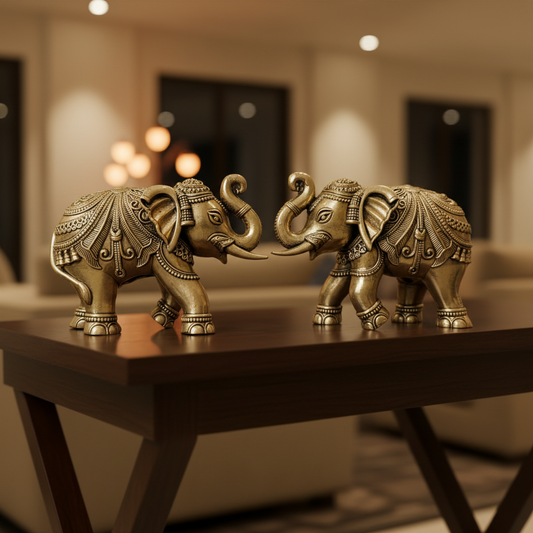 Elephant Pair – Living Room