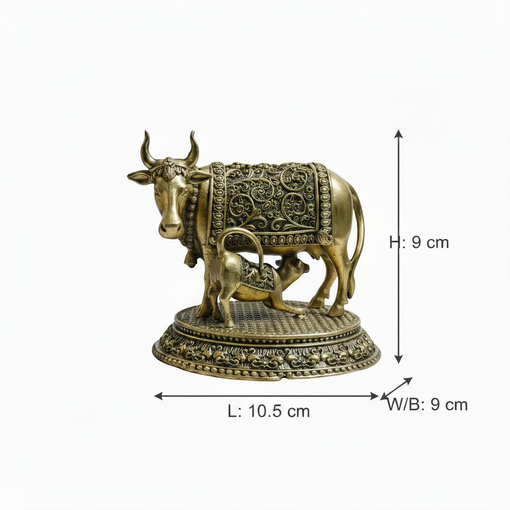 Kamdhenu Measurement Shot — Light Grey Background