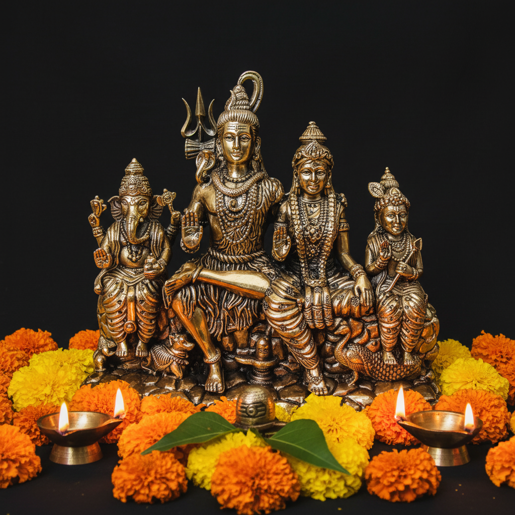 Shiv Parivar — Festive