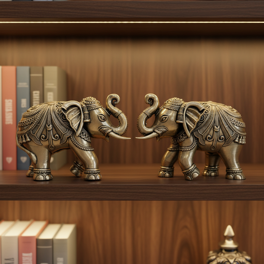 Elephant Pair – Study Room