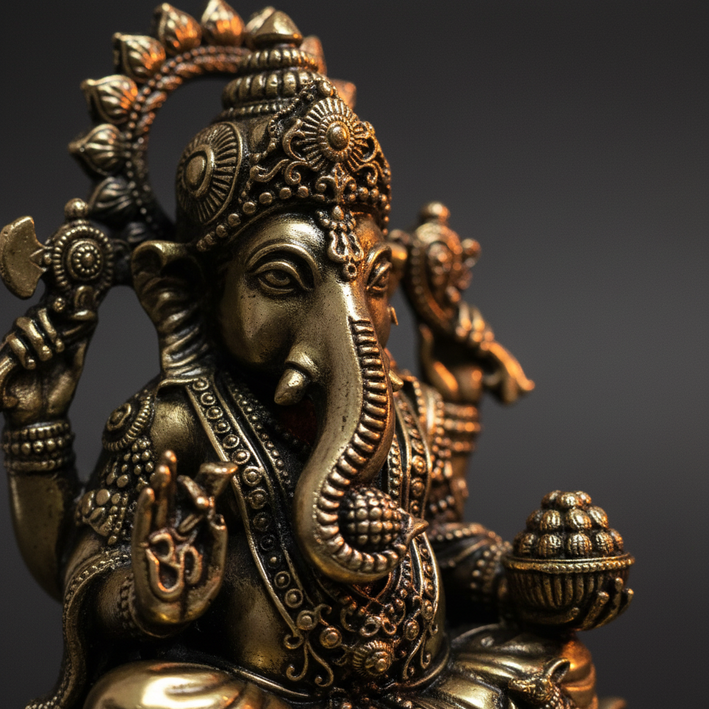 Ganesha — Detail Close-Up