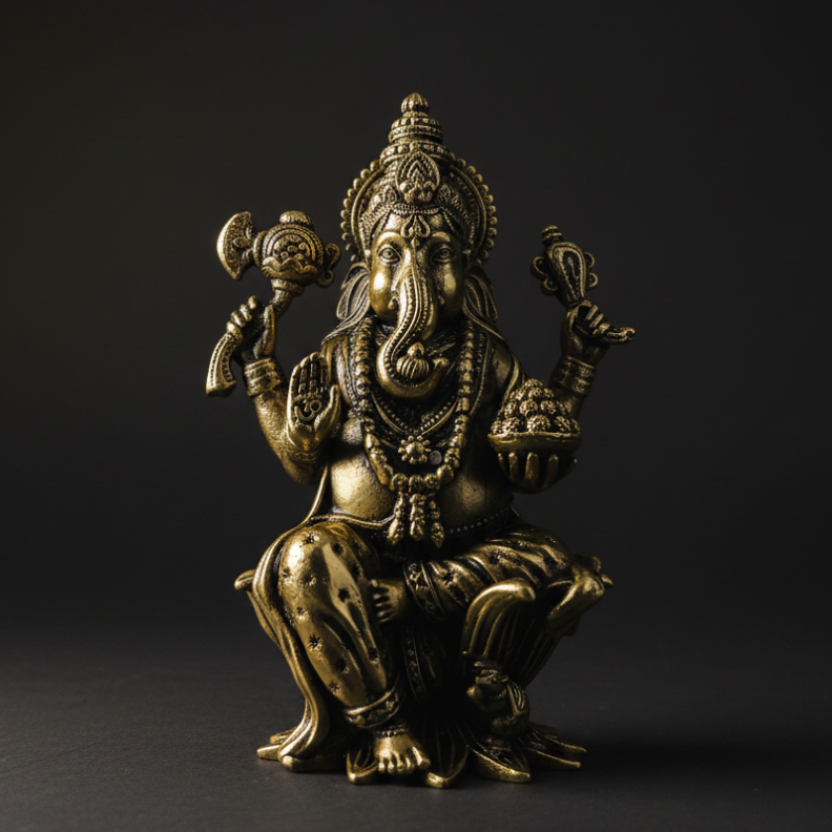 Ganesha Idol Front
