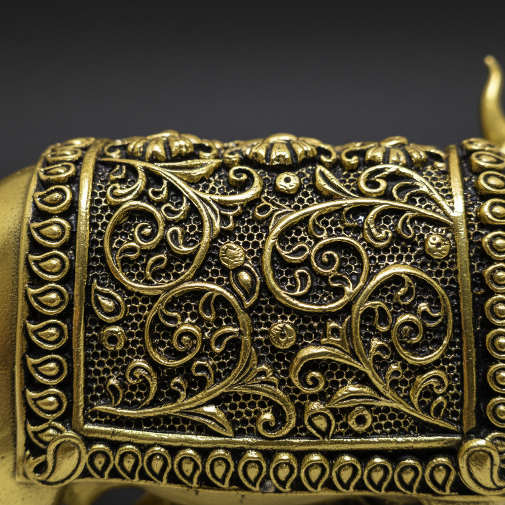 Kamdhenu No Base — Filigree Detail