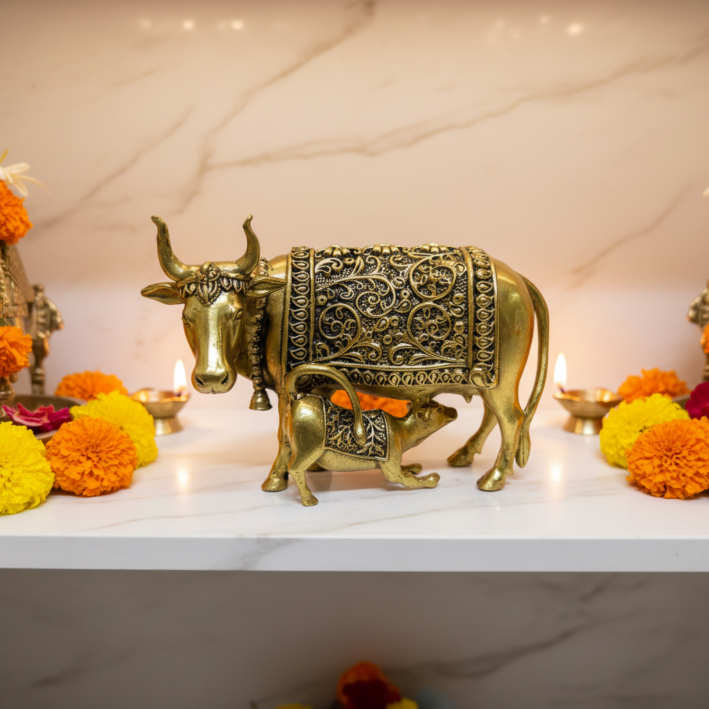Kamdhenu No Base — Mandir
