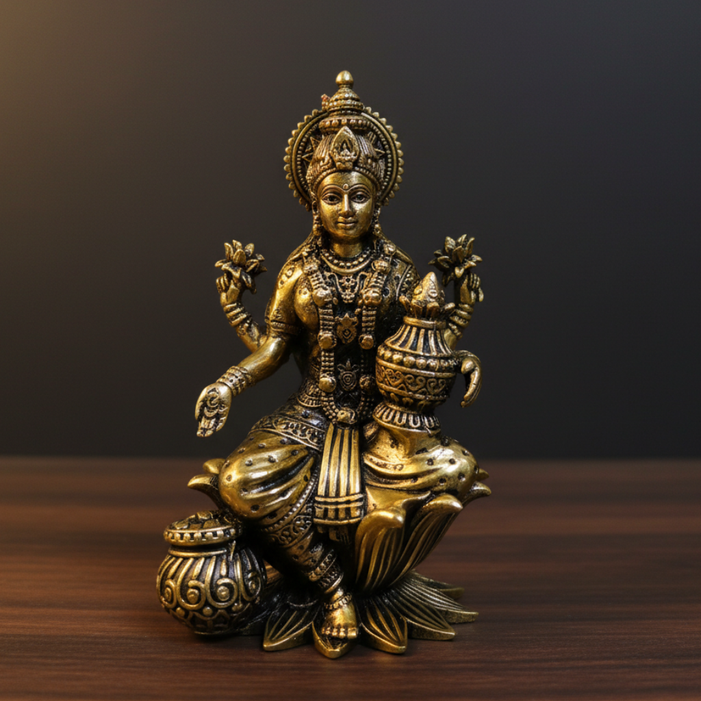 Lakshmi — Dark Moody Yellow Brass