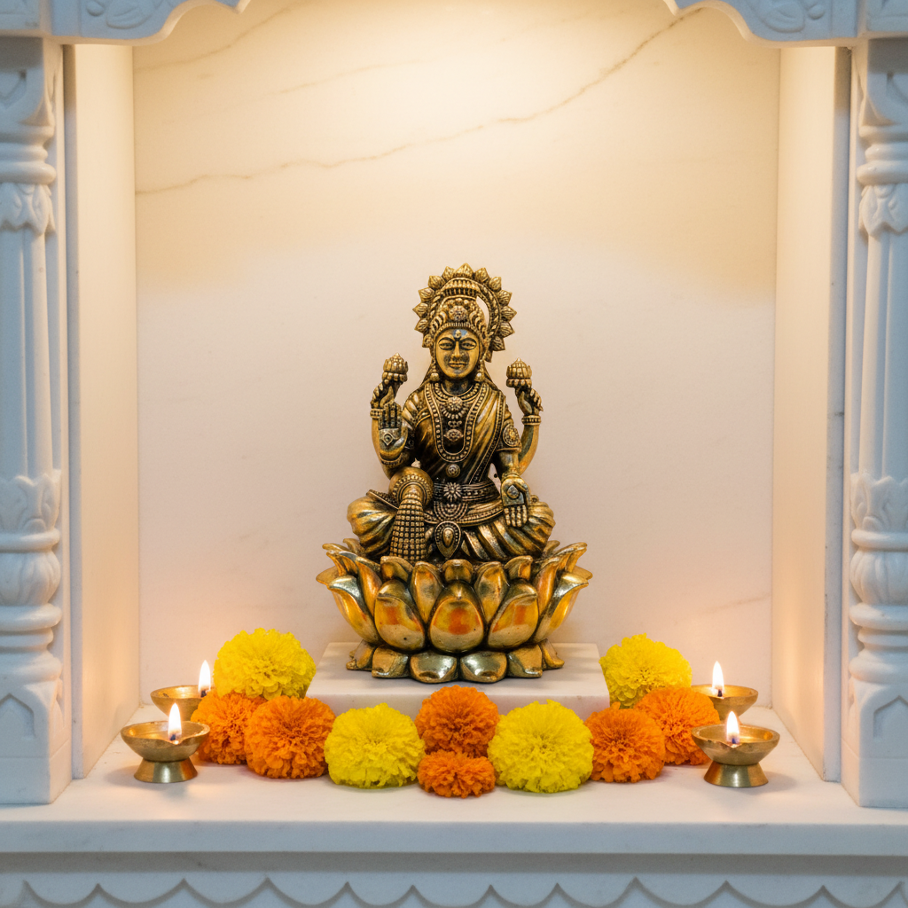 Lakshmi Front — Mandir Bright