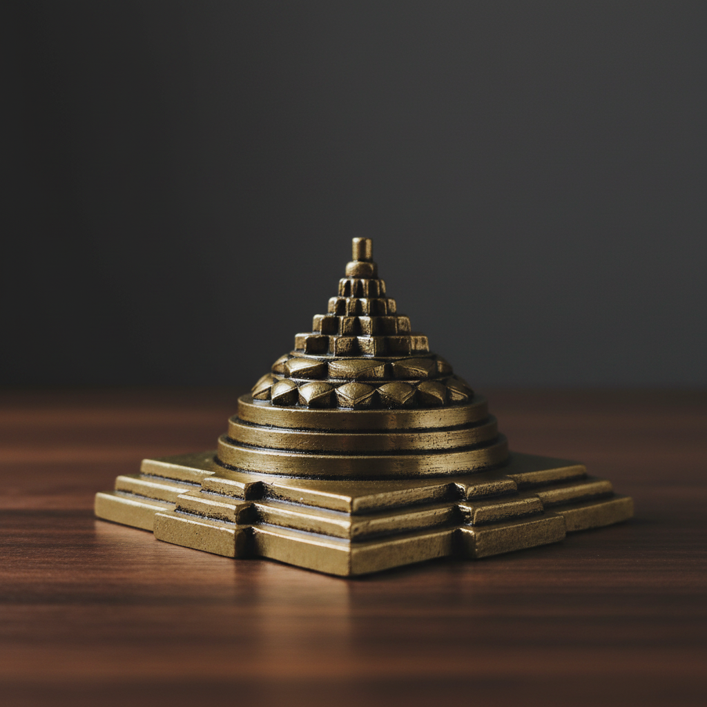 Meru Shri Yantra — Low Angle Dramatic