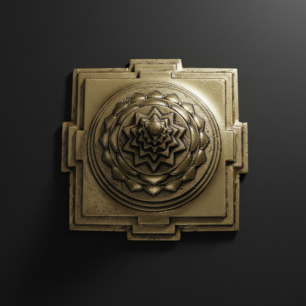 Meru Shri Yantra — Top Down View
