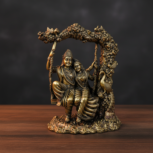 Radha Krishna Jhula — Front, No Smoke