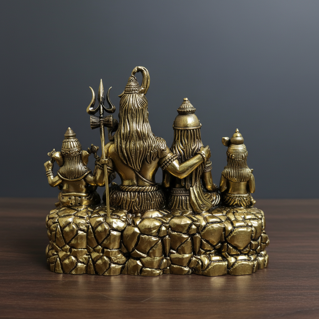 Shiv Parivar — Back Dark Moody