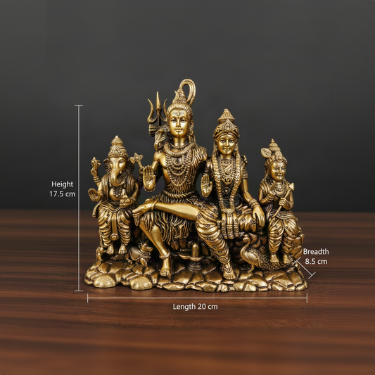 Shiv Parivar Dimension Infographic