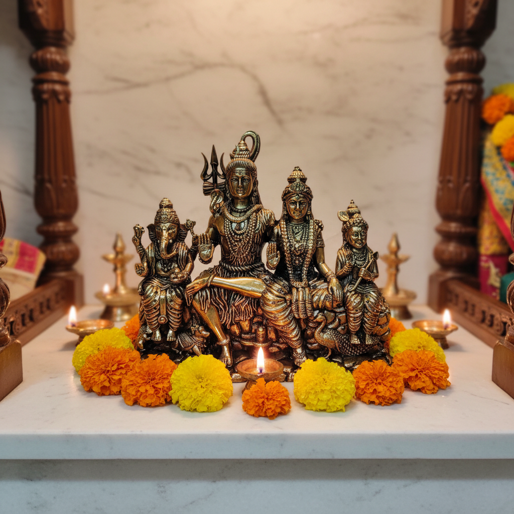Shiv Parivar — Mandir
