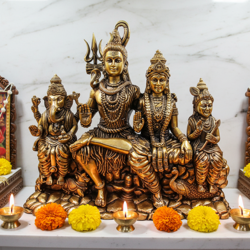Shiv Parivar — Mandir